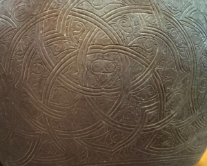 A Ceremonial Vessel Made Of Heavy Brass - 5