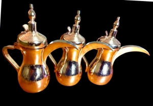 دلال قهوة عربية تراثية أصلية - 4