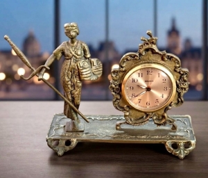 Antique Desk Clock - 10