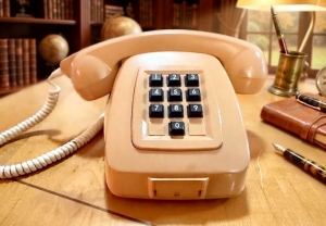 An Original Vintage Landline Telephone - 3