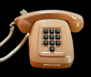 An Original Vintage Landline Telephone - 5