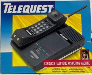 Vintage Telequest KXT888 Wireless Telephone with Answering System - 2