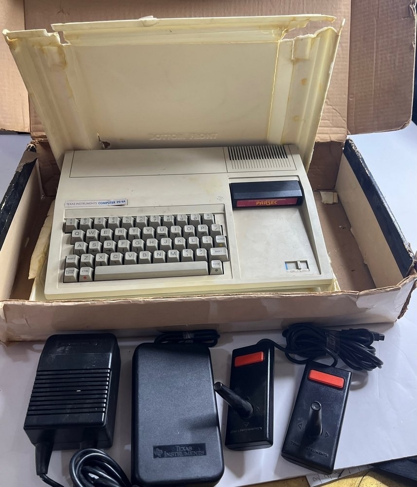 Texas Instruments TI-99/4A Home Computer with Original Accessories - 3