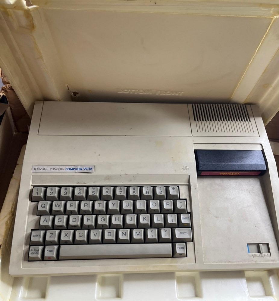 Texas Instruments TI-99/4A Home Computer with Original Accessories - 2