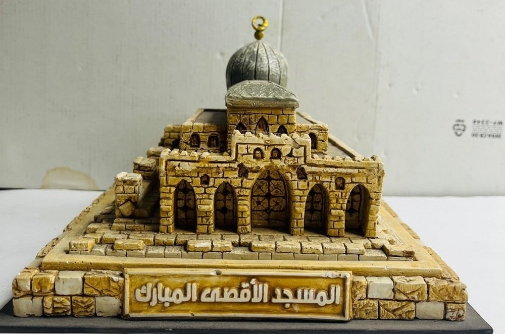 مجسم يدوي للمسجد الأقصى المبارك - 6