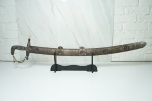 Rare Traditional Ottoman/Turkish Silver Sword – Handcrafted Filigree Work - 2
