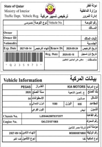 كيا بيغاس موديل 2026، Y-15876 - 12
