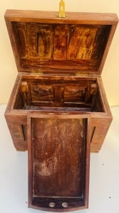Antique Wooden Chest – “Al-Mubayyat” Style - 3