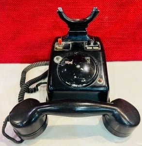Vintage Siemens Bakelite Telephone – 1950s - 3