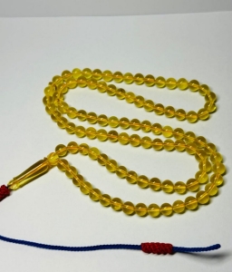 مسباح كهرمان طبيعي شفاف مدور (كلينغرادي) - 3