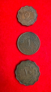 Set of 8 Old Palestinian and Egyptian Coins  - 7