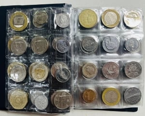 Album of 120 Vintage Coins - 1 - 2