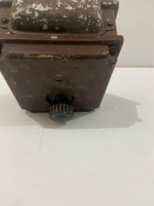 A Rotary Electrical Switch/Old Industrial Control Switch - 5