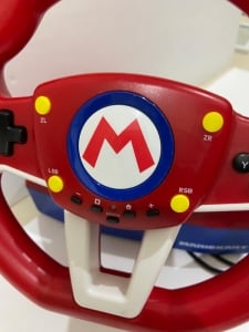 Old Nintendo Mini Mario Kart Racing Wheel Switch 2 - 4