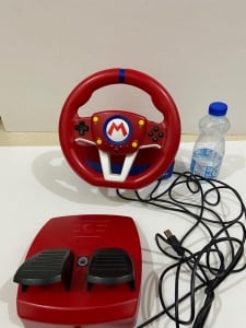Old Nintendo Mini Mario Kart Racing Wheel Switch 2 - 6