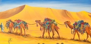 igned Desert Artwork by Reem Badawi - 5