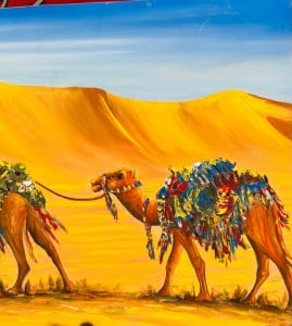 igned Desert Artwork by Reem Badawi - 2