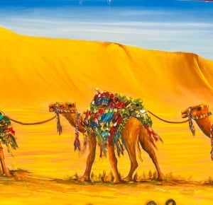 igned Desert Artwork by Reem Badawi - 6