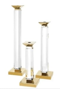 Luxury Candleholder Set – 3 Pieces - 10