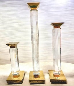 Luxury Candleholder Set – 3 Pieces - 3