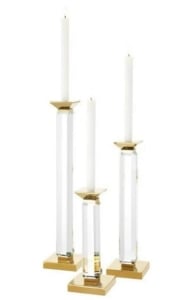 Luxury Candleholder Set – 3 Pieces - 8
