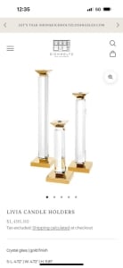 Luxury Candleholder Set – 3 Pieces - 2