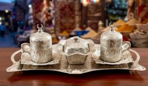 Luxury Turkish/Arabic Coffee Serving Set - 5