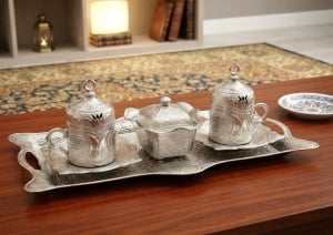 Luxury Turkish/Arabic Coffee Serving Set - 3