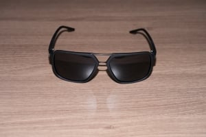 نظارة شمسية رجالية سوداء Eyesofia - 3