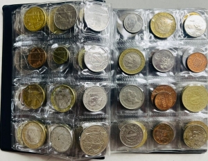 ألبوم عملات معدنية قديمة – 120 قطعة - 2 - 3