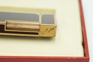 ولاعة كلاسيكية فاخرة من العلامة التجارية الفرنسية الشهيرة إس تي ديبون (S.T. Dupont) - 5