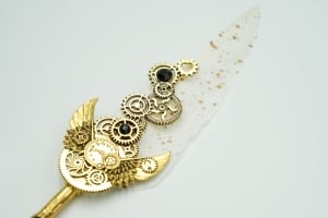 A quill pen with ink that imitates medieval pens - 6