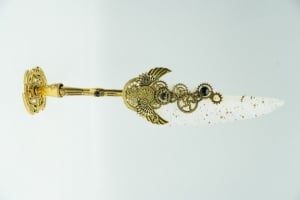 A quill pen with ink that imitates medieval pens - 3