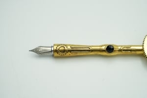 A quill pen with ink that imitates medieval pens - 7