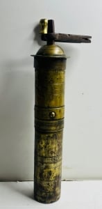Antique Ottoman Copper Coffee Grinder - 5