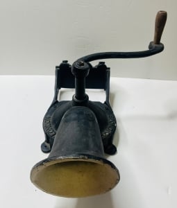Antique Spong & Co. No. 5 Manual Coffee Grinder - 6