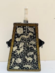 Antique Moroccan Powder Flask - 4