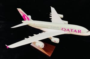 Qatar Airways Airbus A380 Aircraft Model - 5