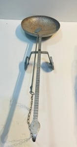 Traditional Arabic Coffee Roaster with Iron Spoon - 3