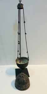 Antique Hanging Ottoman Incense Burner - 4