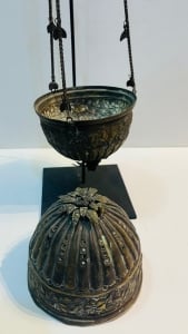 Antique Hanging Ottoman Incense Burner - 6