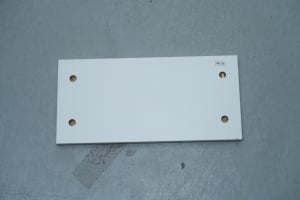 ألواح أثاث أبيض غير مركّب من HOMCOM - 3