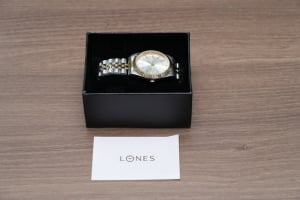 ساعة Lones ستانلس ستيل بلونين - 3