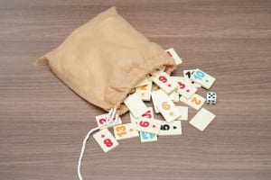 لعبة رومي (طاولة رمي) مع حقيبة حمل - 4