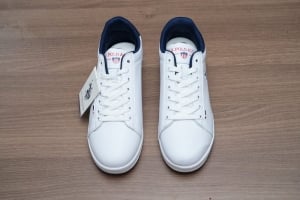 حذاء رياضي جلد أبيض U.S. Polo Assn. - 4