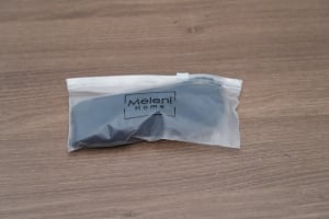 حامل نظارات أسود Meleni Home مع قطعة تنظيف - 2