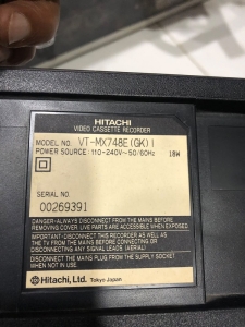 جهاز فيديو كلاسيكي HITACHI الأصلي - 5