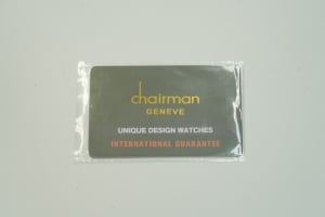 Chairman Watch -2 - 9
