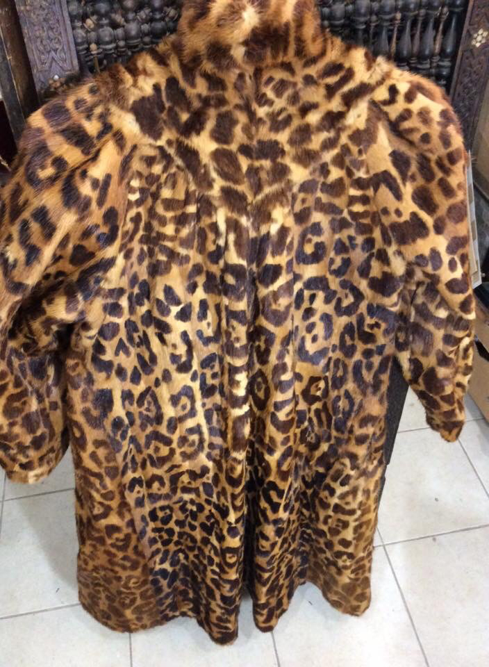 Leopard skin coat - 4