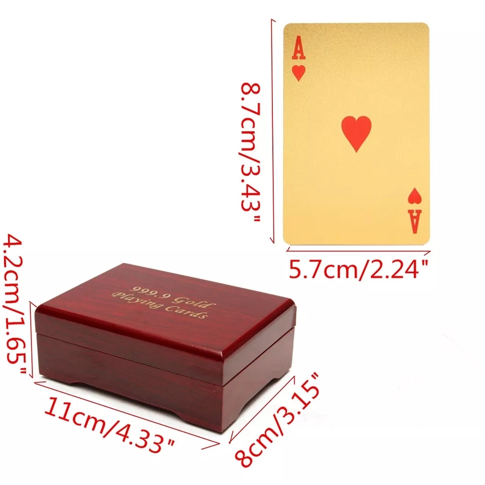 golden playing cards - 1